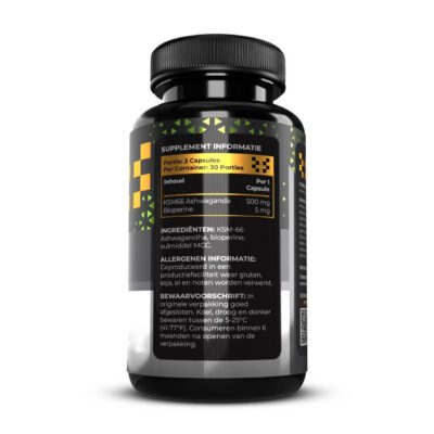 Ashwaganda60Caps500mgRside Ashwaganda 500mg